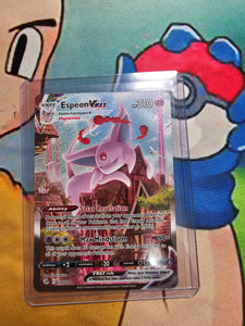 Espeon Vmax alt art 270/264 (slight damage as pictured in the bottom right hand corner) (single card)
