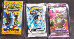 FlashFire booster pack (1x) Platinum Arceus booster pack (1x) stormfront booster pack (1x)
