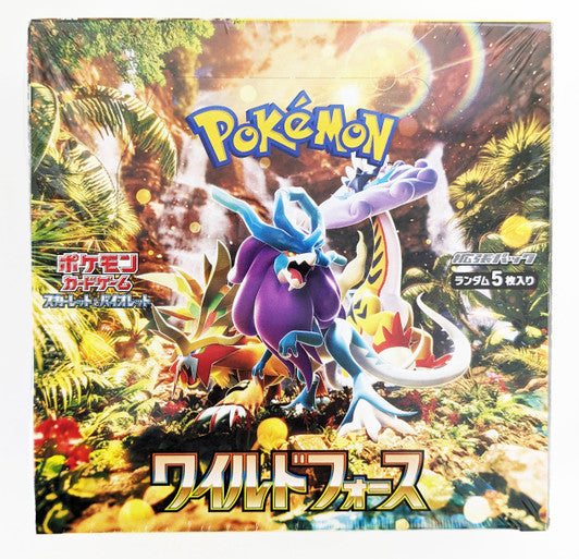 Pokemon Card Game TCG Scarlet & Violet Booster Box - Wild Force Japanese