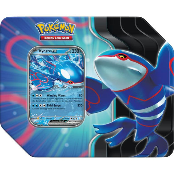 Pokemon Trading Card Game: Azure Legends Tin Kyogre