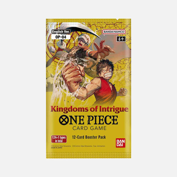 Kingdoms of Intrigue Booster Pack OP-04 One Piece (1 Pack) (no manga or sp)