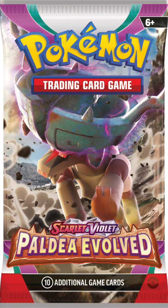 Pokemon: Scarlet & Violet Paldea Evolved Booster Pack (bounty)
