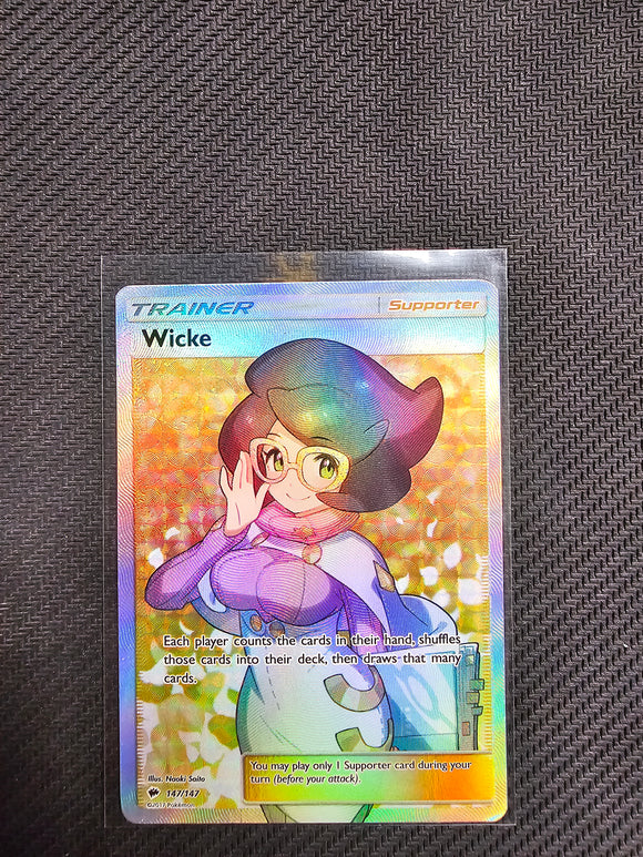 Wicke (Full Art) - SM - Burning Shadows - Single Card