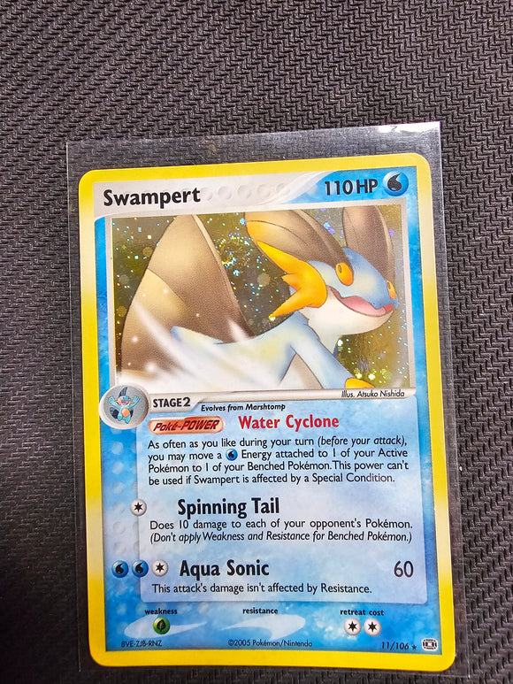 Swampert - Emerald Holo - Single Card