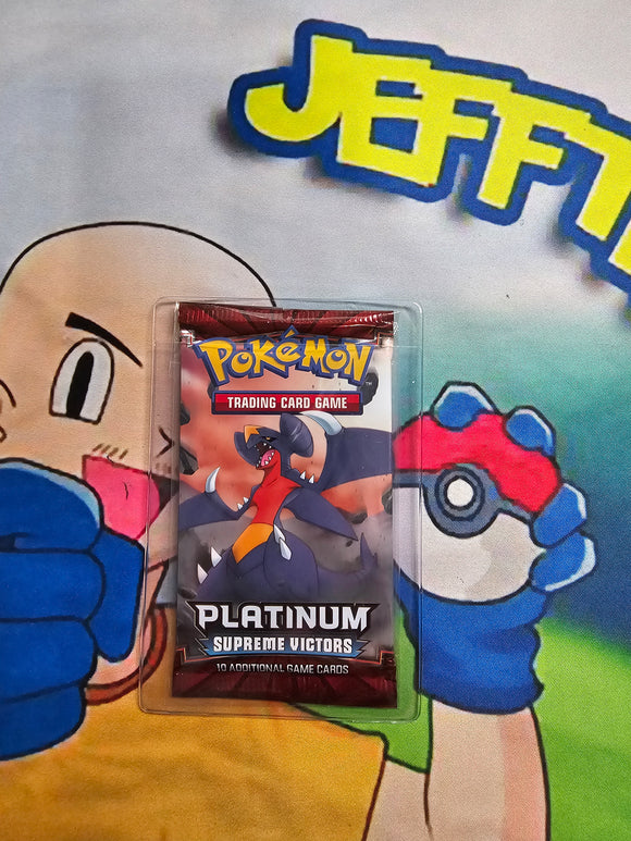 Pokemon Platinum Supreme Victors Booster Pack New Factory Sealed Garchomp