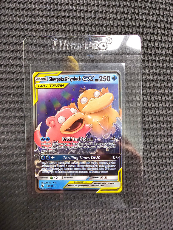 Slowpoke & Psyduck GX - SM - Unified Minds (SM11) - Single Card