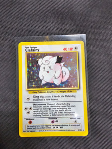 Clefairy - Base Set Holo - Single Card