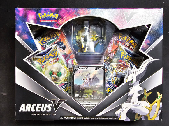 Pokemon TCG Arceus V Figure Collection Box Factory Sealed Brilliant Stars
