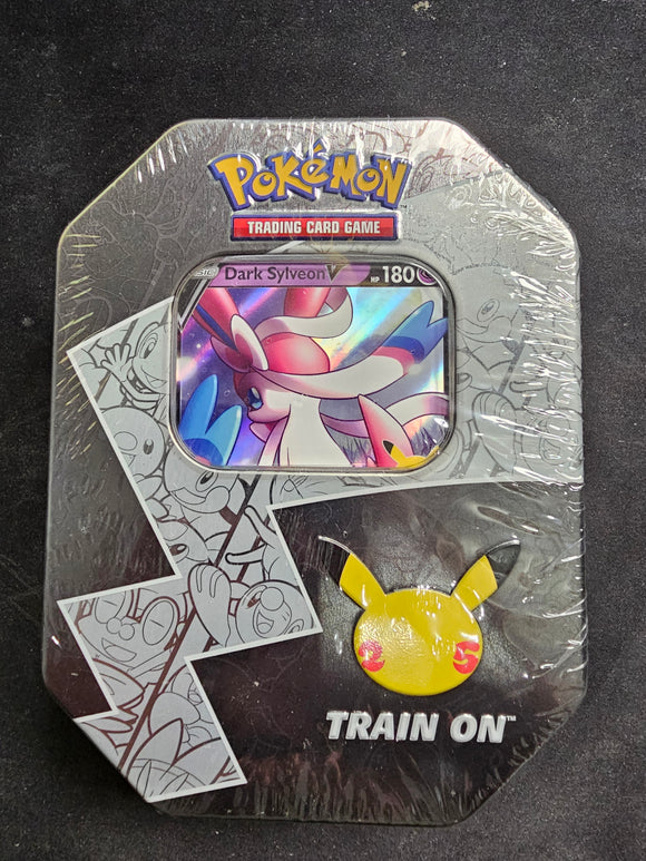 Pokemon TCG 25th Anniversary Dark Sylveon V Tin