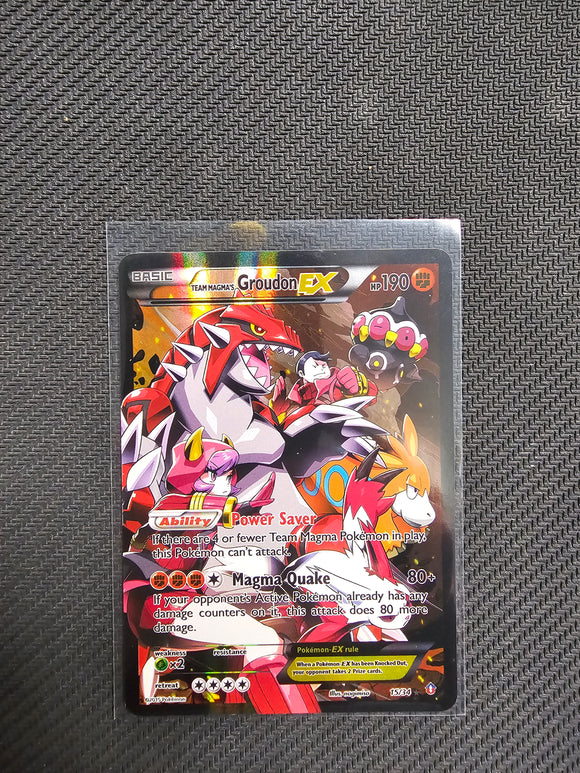 Team Magma's Groudon EX - Double Crisis (DCR)