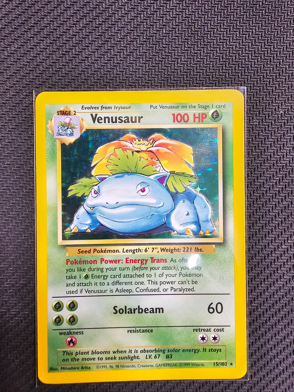 Venusaur - Base Set - Single Card