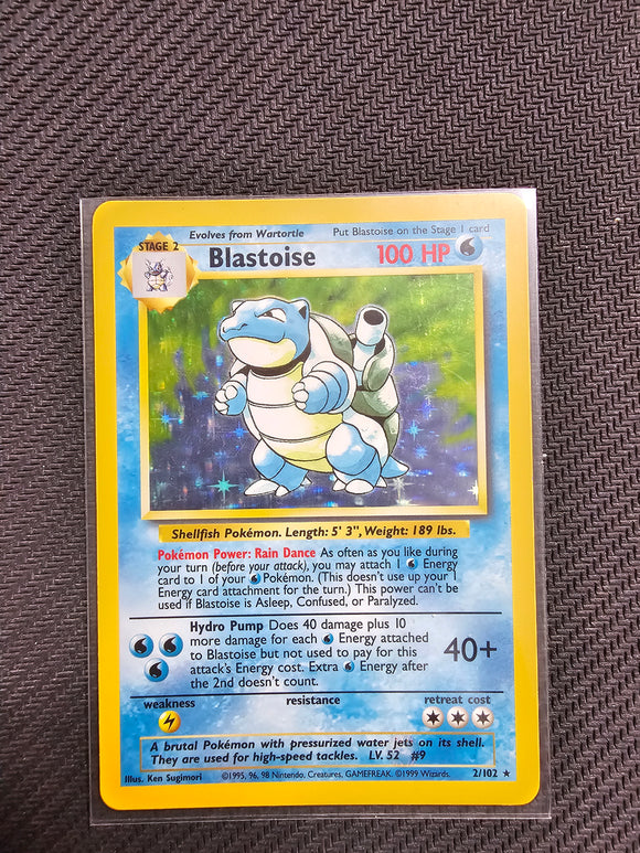 Blastoise - Base Set - Single Card