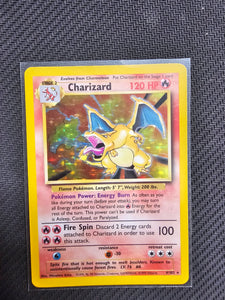 Charizard 004/102 Base Set Holo - Single Card