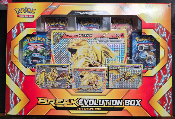 Pokemon Trading Card Games: BREAK Evolution Box Featuring Arcanine