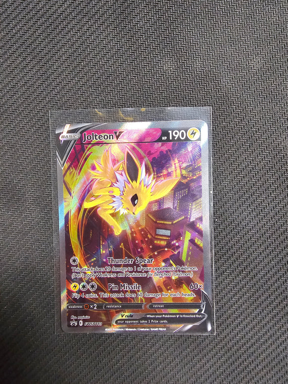 Jolteon V - SWSH183 - SWSH: Sword & Shield Promo Cards (SWSD) - Single Card