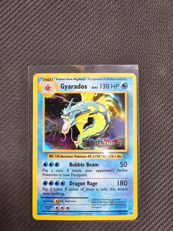 Gyarados (XY Evolutions Prerelease) - XY Promos (PR) - Single Card