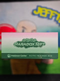 Paradox Rift Pokemon Center Elite Trainer Box (Exclusive) [Iron Valiant] - SV04: Paradox Rift (PAR)