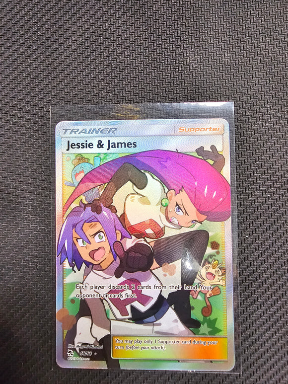 Jessie & James (Full Art) - Hidden Fates - Single Card #2