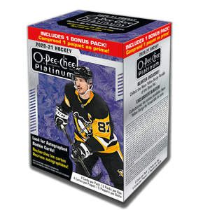 2020-21 Upper Deck NHL O-Pee-Chee Platinum Hockey Trading Card Blaster Box