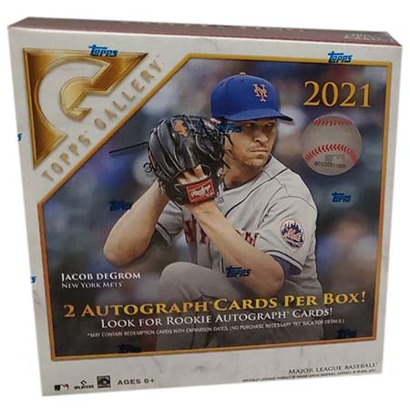 2021 Topps Gallery MLB Baseball Mega Box 2 AUTOS Per box