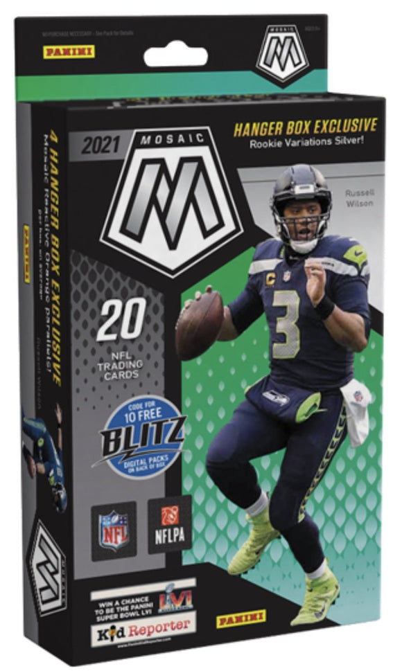 2021 Panini Mosaic NFL Football Hanger