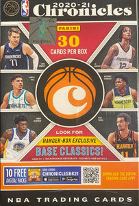 2020-2021 Chronicles NBA Basketball Hanger Box