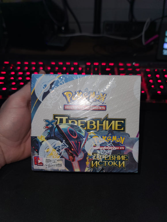 [RUSSIAN] Pokemon Cards - Ancient Origins - Booster Box (36 Packs) - New Factory Sealed