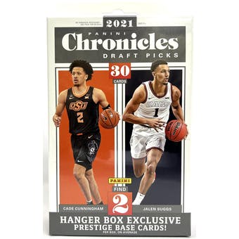 2021/22 Panini Chronicles Draft Picks Basketball NBA Hanger Box