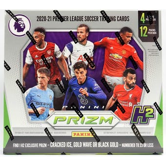 2020/21 Panini Prizm Premier League EPL Soccer H2 Hobby Hybrid Box