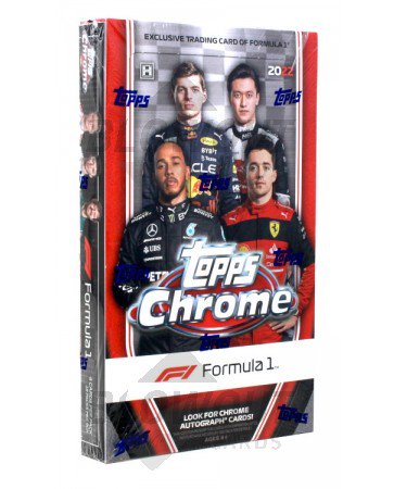 2022 Topps Chrome Formula 1 Racing Hobby Box