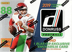 2019 Donruss Football NFL Blaster Box (88 Cards)