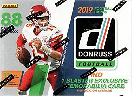 2019 Donruss Football NFL Blaster Box (88 Cards)