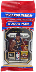 2020-21 NBA Panini Prizm Basketball Cello Fat Multi Pack (15 Cards)