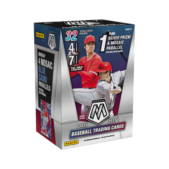 2021 Panini Mosaic Baseball MLB Value Box