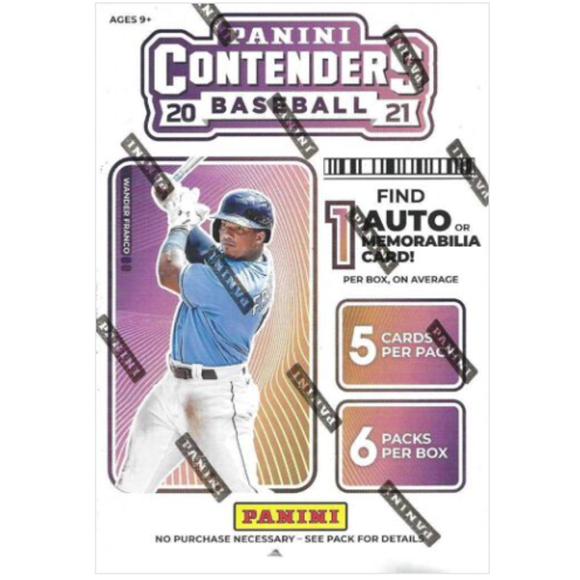 2021 Panini Contenders MLB Baseball Blaster Box