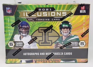 2021 Panini Illusions NFL FOOTBALL Factory Sealed Blaster Box