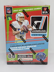 2021 Panini Donruss Football Holiday Blaster Box