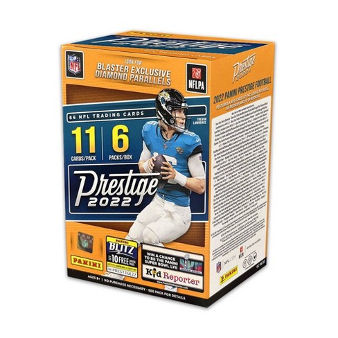 2022 Panini NFL Prestige Football Trading Card Blaster Box