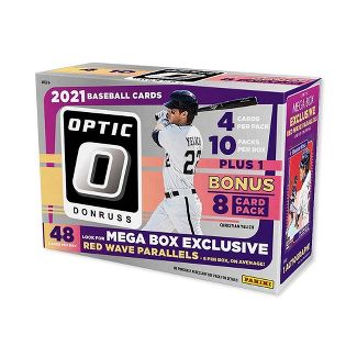 2021 Panini Donruss Optic MLB Baseball Trading Card Mega Box