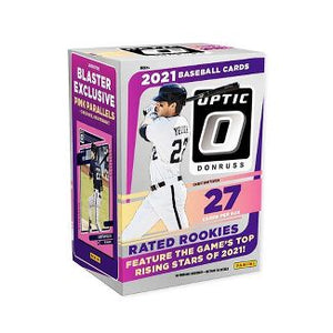 2021 Panini Donruss Optic MLB Baseball Trading Card Blaster Box