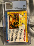 Pikachu's Vacation Pokemon Topps (1999) Pokemon The First Movie - 42 First Print CGC 9.5 Graded Card