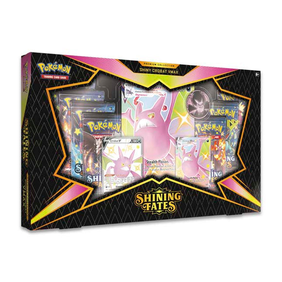Shining Fates Shiny Crobat VMax Box Premium Collection (7 Packs)