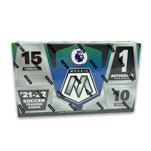 2021-22 Panini Mosaic Premier League Soccer Hobby Box