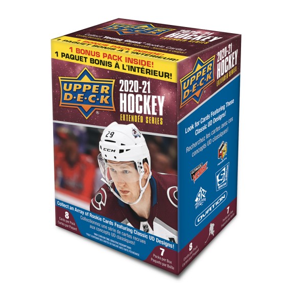 2020 2021 Upper Deck Hockey MLB EXTENDED Series Blaster Box