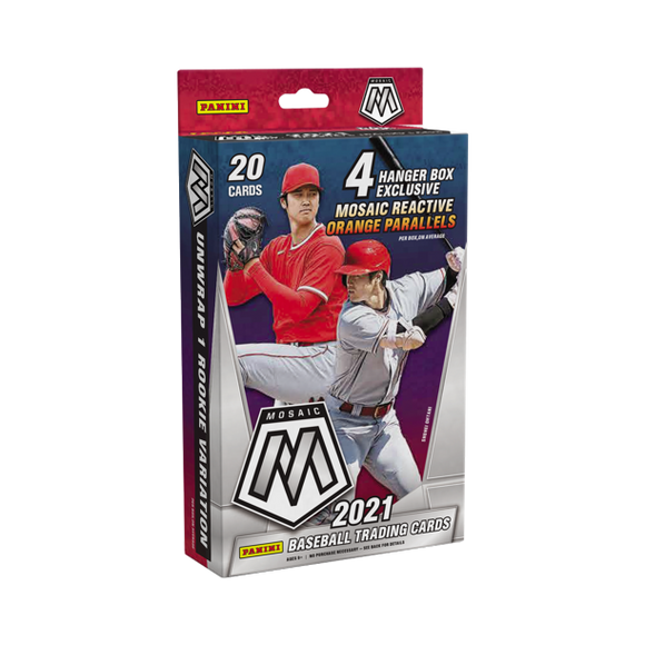 2021 Panini Mosaic Baseball MLB Hanger Box