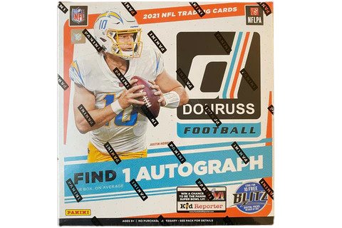 2021 Panini Donruss NFL Fanatics Exclusive Mega Box