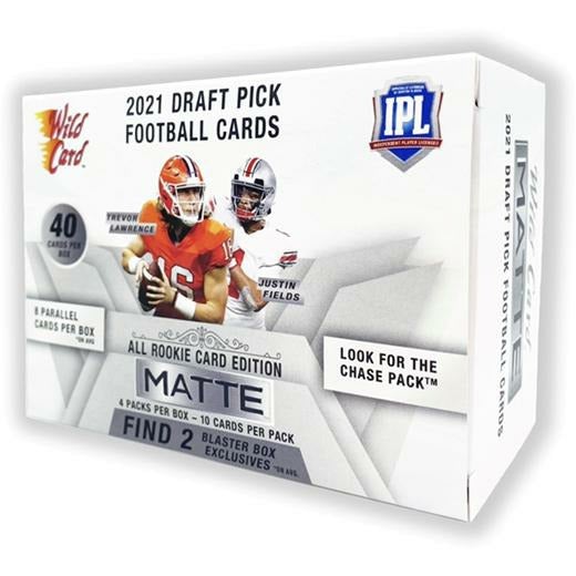 2021 Wild Card MATTE Football NFL Premium Blaster Box