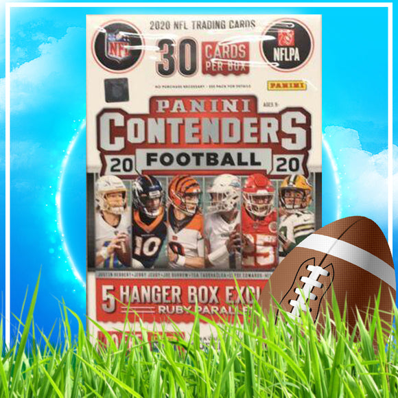 2020 Panini Contenders NFL Football Hanger Box