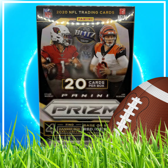 2020 Panini Prizm Football NFL Hanger Box 20 Cards
