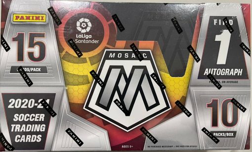 2020/21 Panini Mosaic La Liga Soccer Hobby Box